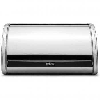 Brabantia Medium Bread Bin – Matte Metal Finish