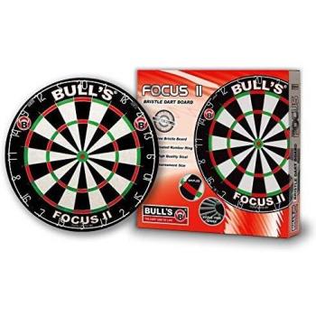 Tablero de Dardos Bulls Focus II – Tamaño Medio, Ideal para Adultos