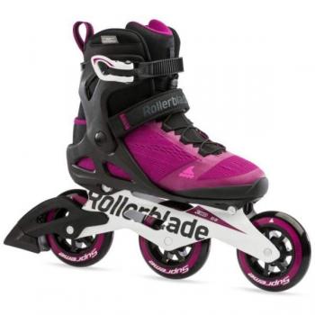 Inline Skates Macroblade 100 3WD für Damen in Violett/Schwarz