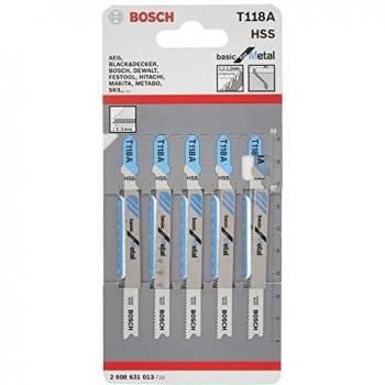 Bosch Professional T118A Basic for Metal Jigsaw Blade, Accessories Included