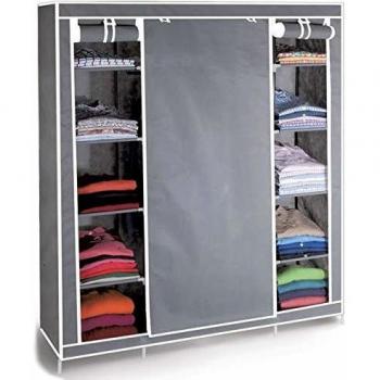 Armoire de rangement spacieuse grise ProBache