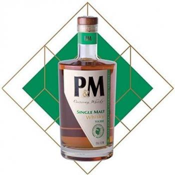 P&M malt tourbé en étui de voyage