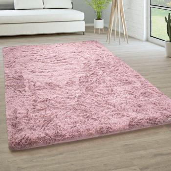 Malla de sala Shaggy, 80 cm, rojo rosado con acabado suelto