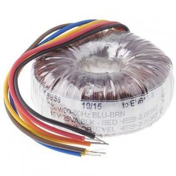 Transformateur RS‑Pro 500 VA (230 V/2×50 V)