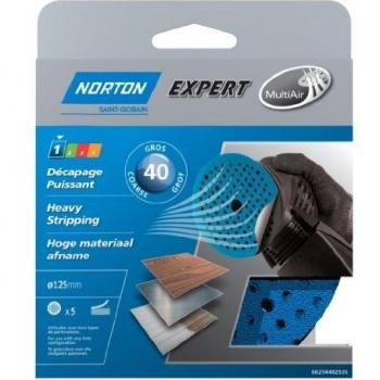 Disques Multi Air Norton 125 mm grain 40