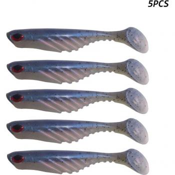 Hexakill 5pcs 7cm 2.9g Artificial Worm Fishing Baits