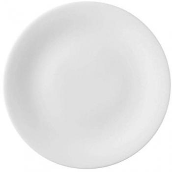 Piatto Neve 27 cm porcellana bianca