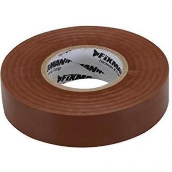 Fixman 187738 Brown Thermal & Electrical Insulation Tape (19 mm × 33 m)