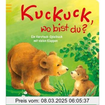 Kuckuck, wo bist du?: Ein Versteck-Spielbuch mit vielen Klappen. Ab 18 Monate