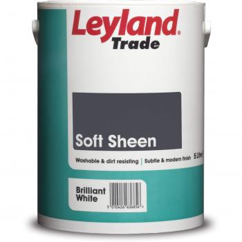 LEYLAND SOFT SHEEN BRILLIANT WHITE 5L