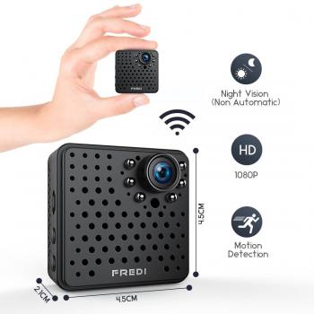 FREDI Mini Wireless Spy IP Camera with Night Vision