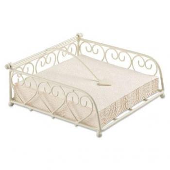 Café Romance Napkin Clip (Cream)