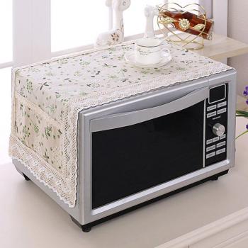 Housse de cuisine pour micro-ondes en lin