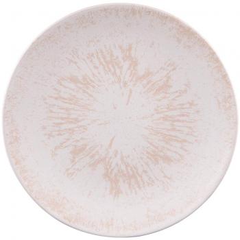 Table Passion Assiette plate Onyx 27 cm (lot de 6) Beige Taille unique