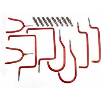Premium Quality Garage Utility Storage Wall Hook Set
