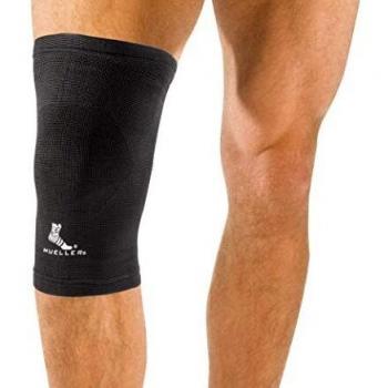 Mueller Sports Medicine Knie-Support, elastisch, Schwarz, XL
