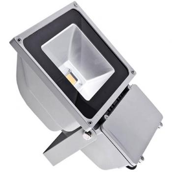 Faro Faretto LED Ultra Slim RGB da Esterno IP65 80W Luce Calda e Fredda