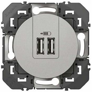 Module USB Dooxie Double Charge Aluminium 3A