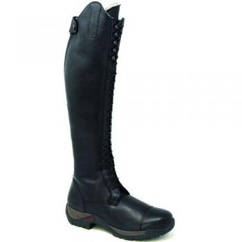 Winterreitstiefel Narvik schmale Wade Schwarz