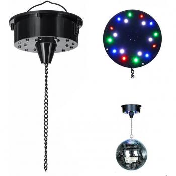 18 LED Mirror Disco Ball for Stage Lighting
