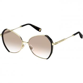Stilvolle Metall-Sonnenbrille für Damen