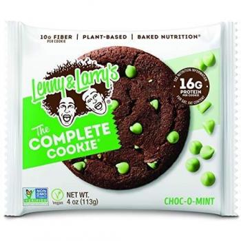 Lenny & Larry's Complete Cookie Riegel – Choc-O-Minz‑Edition, 12x113 g