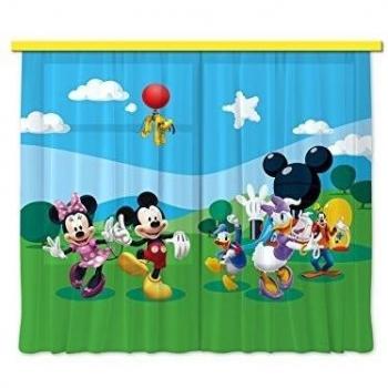 Coppia di Tende Disney Mickey Mouse 180x160 cm