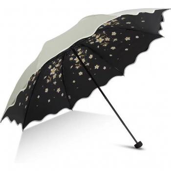Sombrilla UV Floral para Mujer