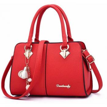 STYLE SIMPLE PUIMENTIUA – Sac à Bandoulière Femme Gland PU