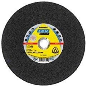 Molette de tronçonnage Klingspor A 46 TZ Special Kronenflex® pour acier inoxydable, acier