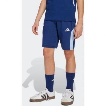 Adidas Shorts Bambino Seasonal Essentials Colorblock Bianco e Blu