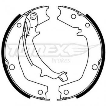 Bremsbackensatz TOMEX TX 22-72