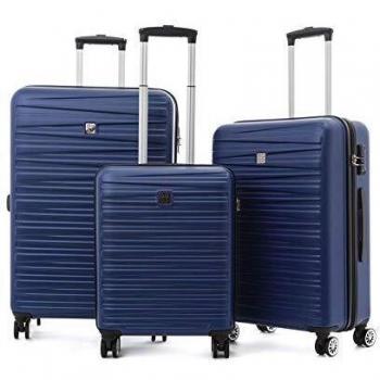 MODO Houston Trolley Rigido 4 Ruote Blu Navy