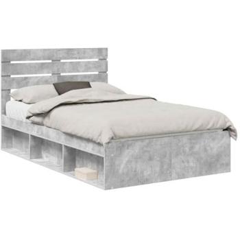 Grandpine Luxury Bed Frame with Headboard – 120x190 cm