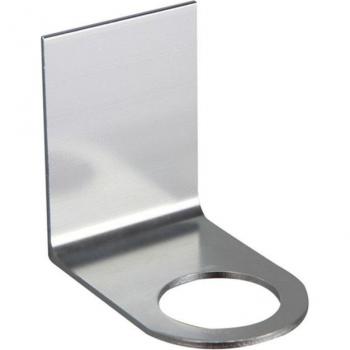 Colgador de acero inoxidable para botellas de jabón, sin agujeros, soporte de pared