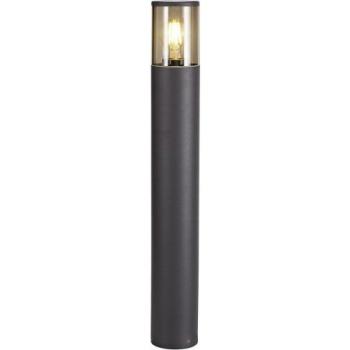 Bombilla antracita en linterna IP54, 31 cm, brillo intenso