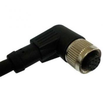 Conexión M12 Hembra 12 Polos 2m RS PRO IP67
