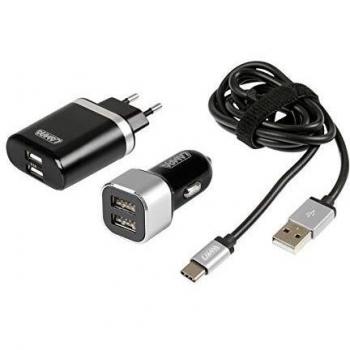 USB Type‑C Lampada 12‑24 V/230 V Caricatore Duo
