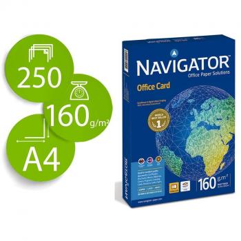 Navigator OFFICE CARD carta inkjet A4 (210x297 mm) Opaco 250 fogli Bianco