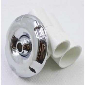 Buse de massage pour baignoire 84mm laiton jet V raccord 3,3