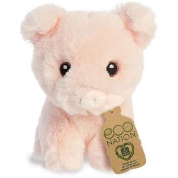 AURORA 35075 Eco Nation Mini Schwein 13 cm