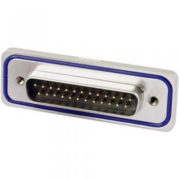 Connecteur mâle SUB-D 9 pôles Conec 15-000573 180° fût à souder