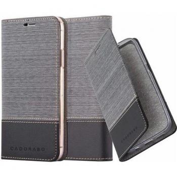 Protection élégante gris noir, étui magnétique et porte-cartes iPhone 13 mini