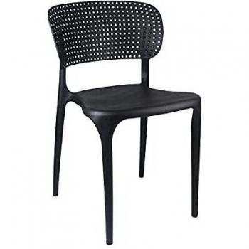 Silla de exterior Marilyn Thinia Home apilable 75x49,5x47 cm