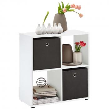 Étagère verticale blanche MEGA 400 avec 4 compartiments