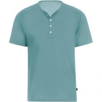TRIGEMA Knopfleiste Tee – Baumwoll-Deluxe (1‑Stück)