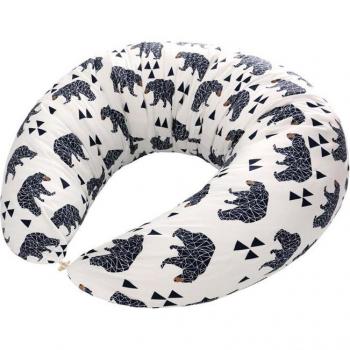Almohada de soporte en forma de U para el embarazo