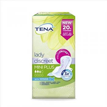 TENA LADY DISCREET MINI PLUS W
