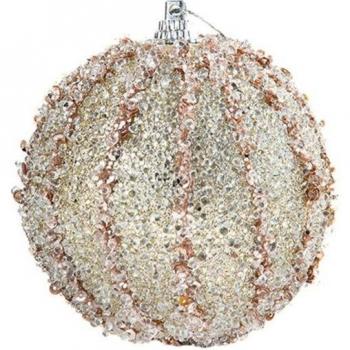 8cm Christmas Sphere Ornaments for Home Decor