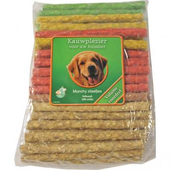 Dierensnack Munchystaaf 12 cm 100 st